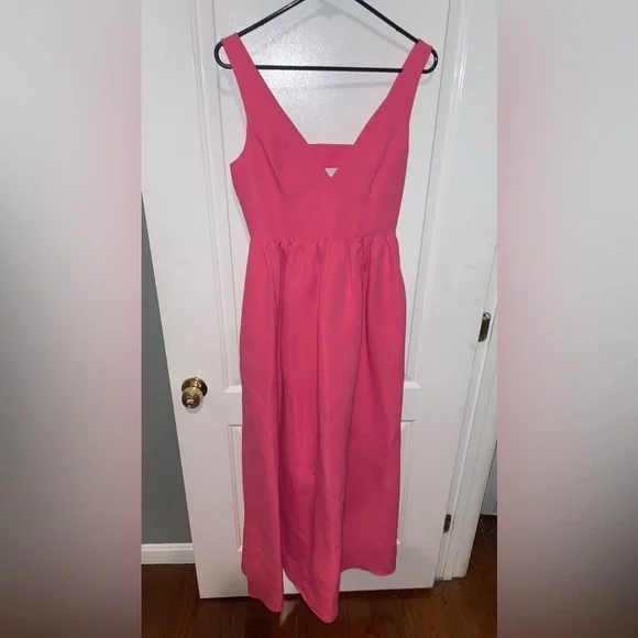 New! Sachin & Babi Katrina Cutout Bow Embellished Pink Gown 💖 Size 2 NWT! - Picture 9 of 16